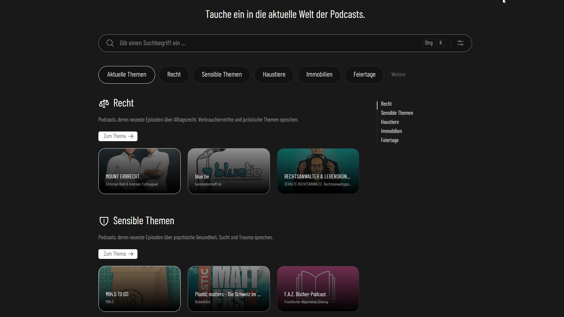 PODMON Themen-Charts: Trends und Nischen im Podcast-Markt